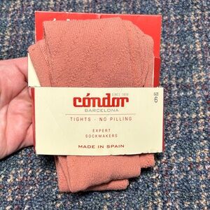 New Condor Barcelona tights in pink size 6